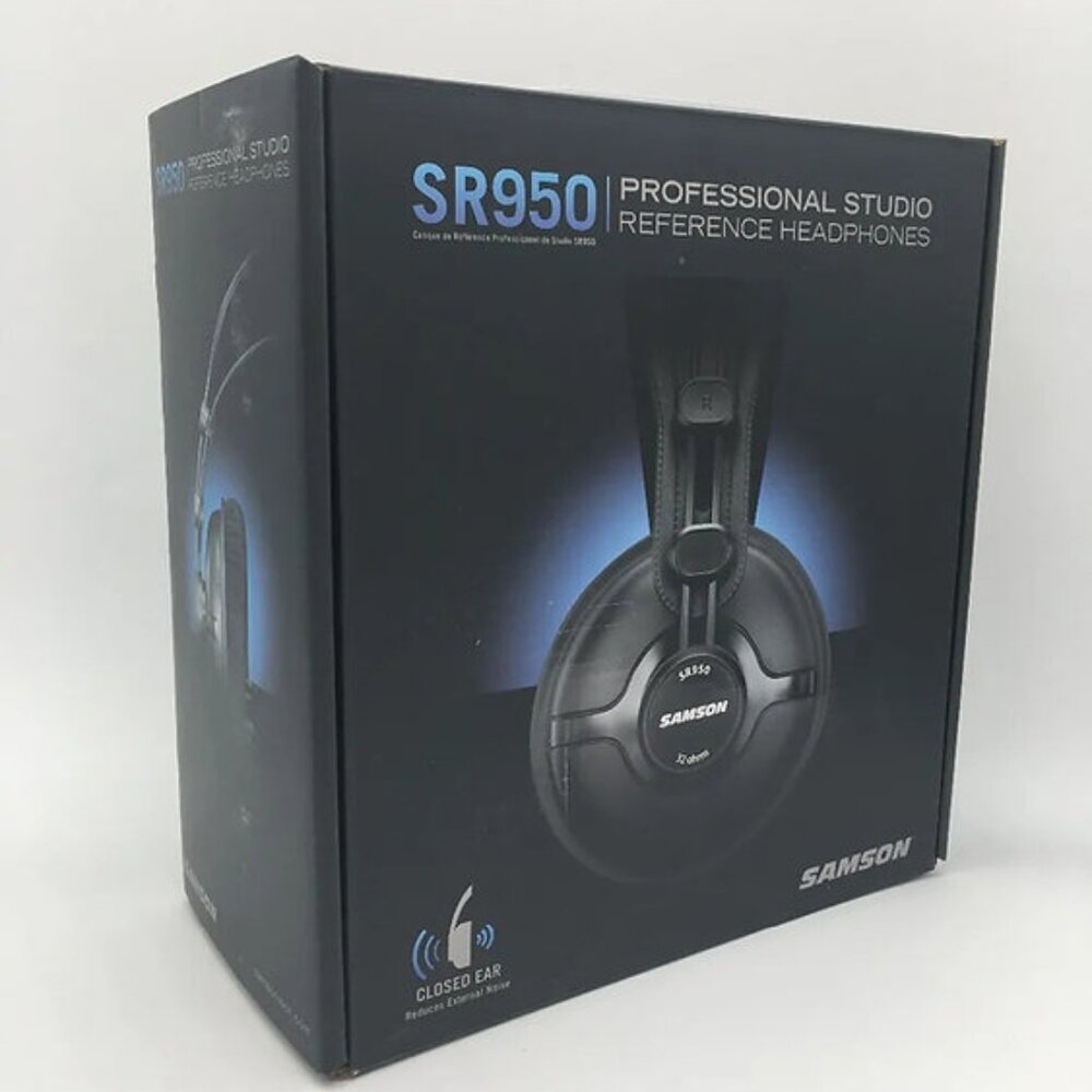 Samson SR950 Professional Studio References Headphones New Factory Sealed